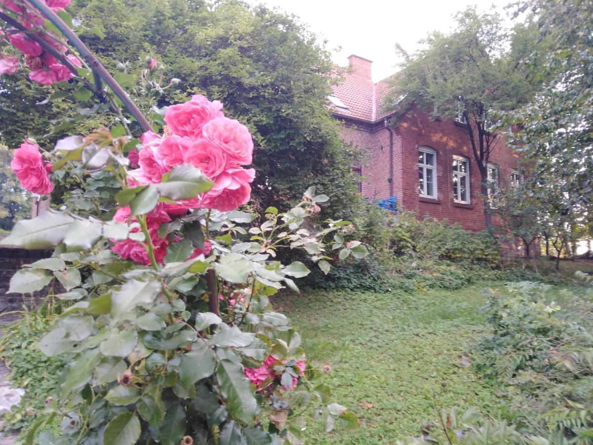 Alte Schule Am See Biskupiec  Bagian luar foto