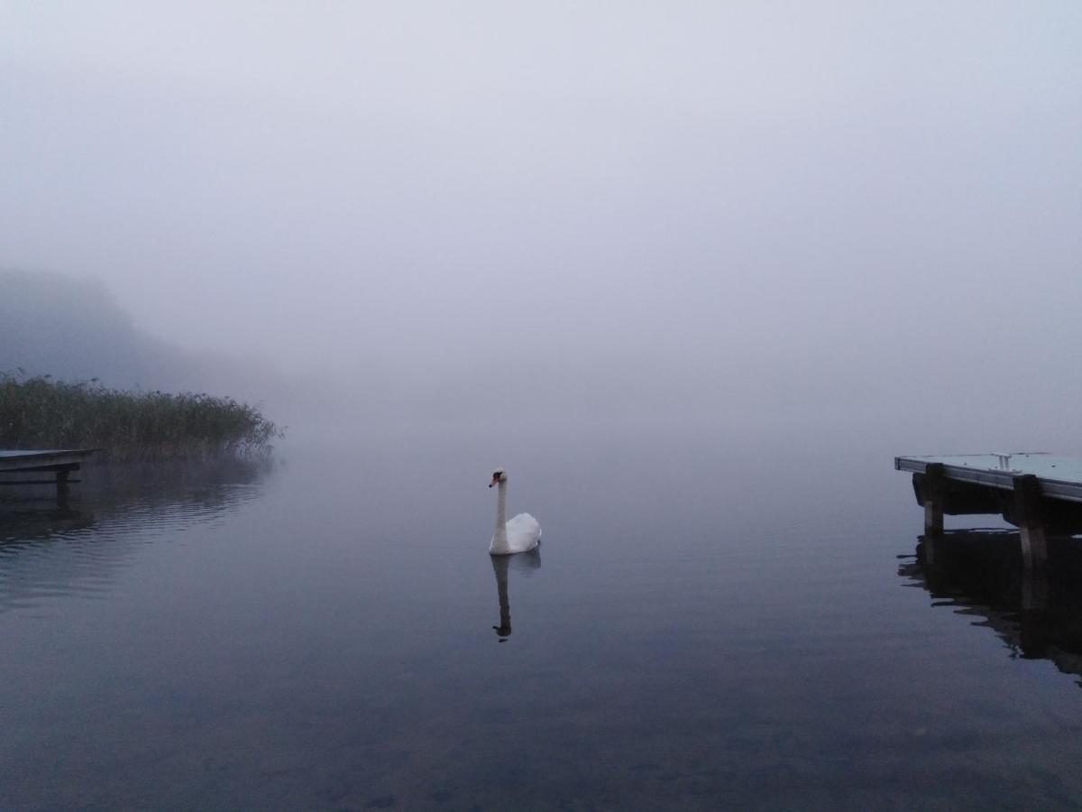 Alte Schule Am See Biskupiec  Bagian luar foto